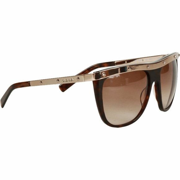 Authentic Balmain C02 Gold Tortoise Frame Brown Gradient Lenses main image 7